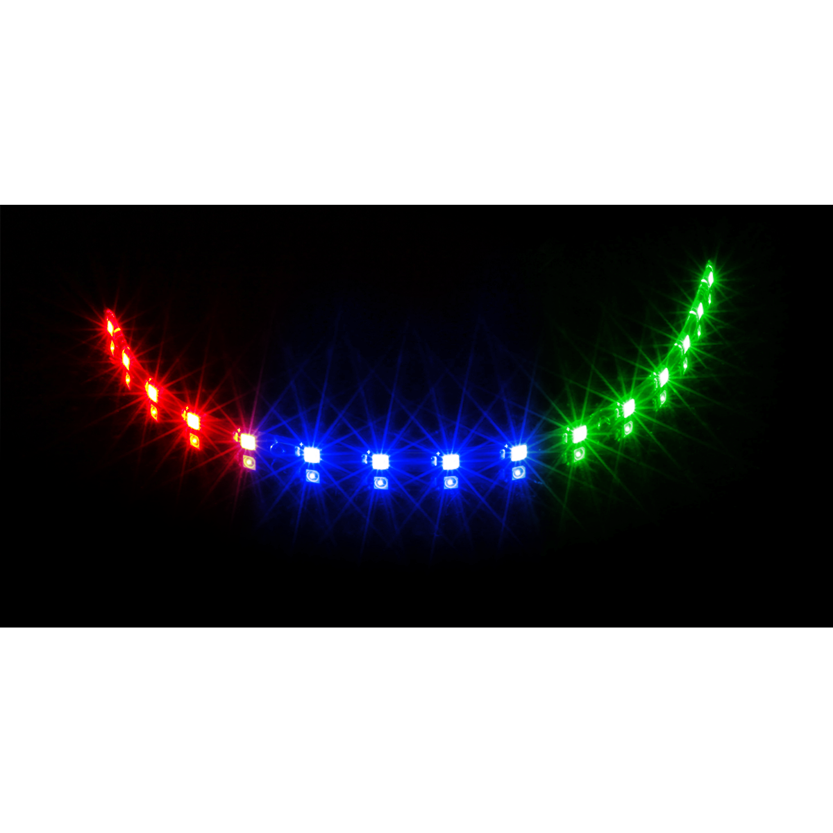 RGB LED Strip 30cm 16.8 Million Colours - GameMax UK